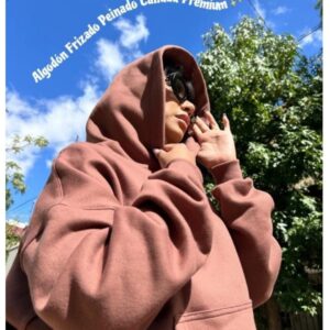 BUZO OVERSISE FRIZADO, UNISEX